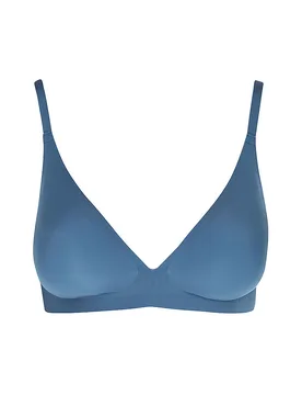 Push Up Bralette ZERO FEEL 2.0 bleu fumé pétrole M - Sloggi - FashionsVida