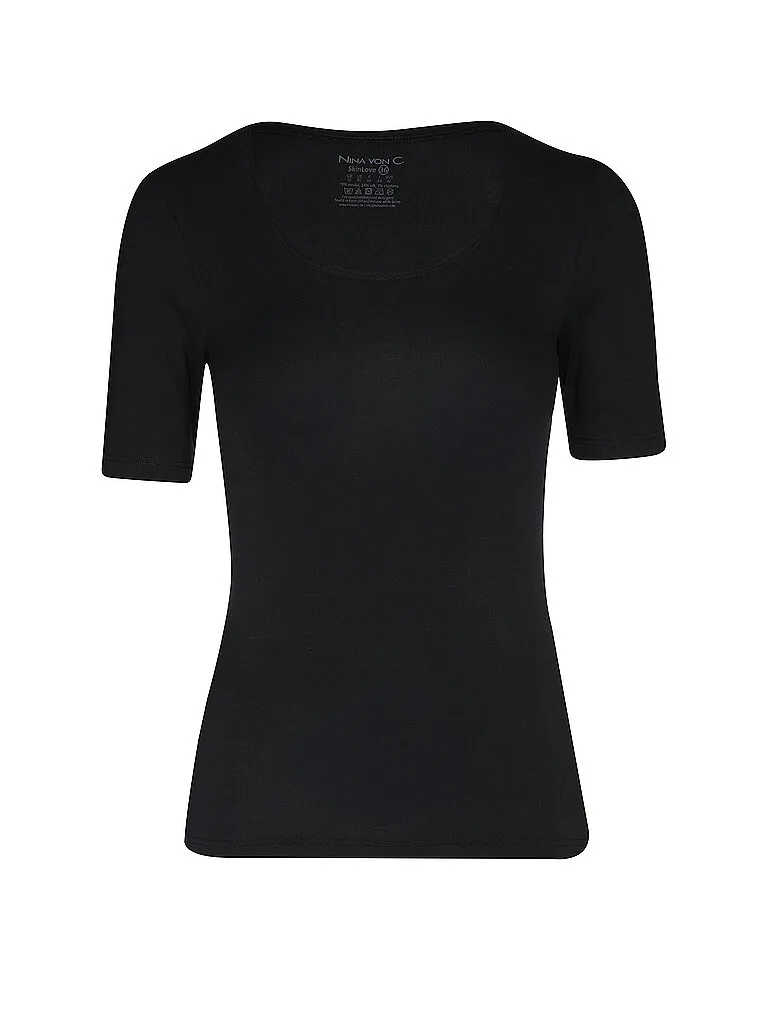 T-Shirt SKIN LOVE nero nero 38 - Nina Von C - FashionsVida