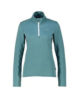 Zipshirt funzionale da donna Levanger Zip menta M - Meru - FashionsVida