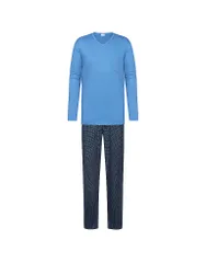 MEY Pyjama dunkelblau L Herren