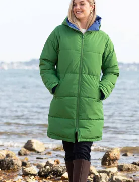 Women's Ash Padded Duvet Coat in Green Size: XL - Green - Size: XL - Kite - FashionsVida