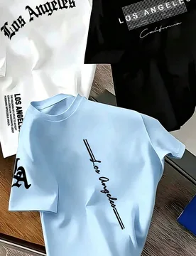 Piezas/Set Camisetas de manga corta con cuello redondo con estampado de monumentos urbanos populares para niños preadolescentes, adecuadas para uso d - Shein - FashionsVida