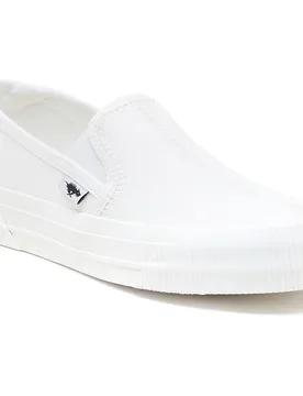 Cheeryful 12a Canvas Womens White Trainers - Size Uk 3 - Rocket Dog - FashionsVida