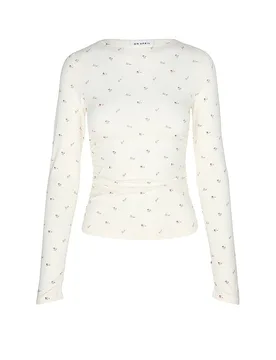 Langarmshirt MAEVE creme XL Damen - OH APRIL - FashionsVida