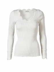 Langarmshirt weiss XL Damen