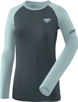 T-shirt léger et respirant - Alpine Pro W L/S Tee Cloud Blue - Taille XS - Bleu - Dynafit - FashionsVida