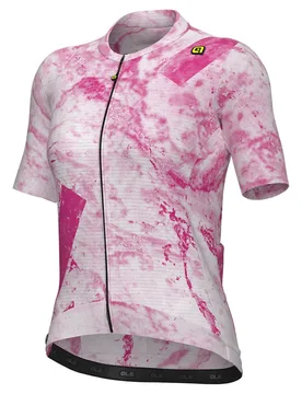 Maglia A Maniche Corte Pr-e Marble Fuchsia - Ale - FashionsVida