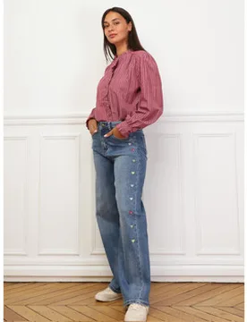 Jeans 79693_p189642 Eu S;Eu M;Eu L;Eu Xl;Eu Xs Female - La Modeuse - FashionsVida