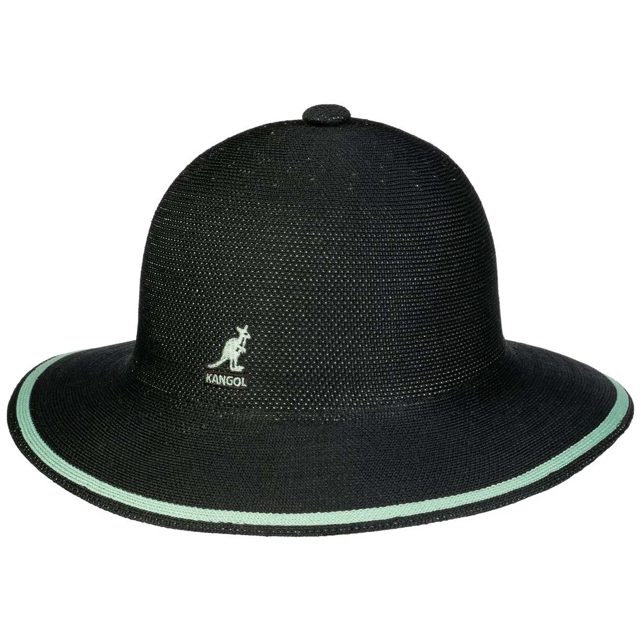 Tropic Wide Brim Stripe Cloth Hat by - black - Herren - Size: S (54-55 cm) - Kangol - FashionsVida