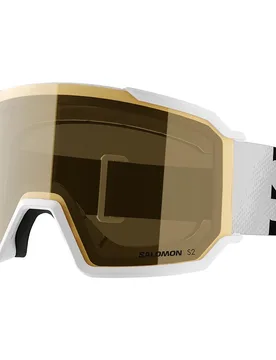 Masque De Ski S/view 3 Access White Gold/CAT2 Homme - Salomon - FashionsVida