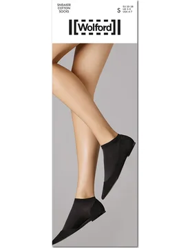 Calcetín tobillero Sneaker Cotton blanco - Wolford - FashionsVida