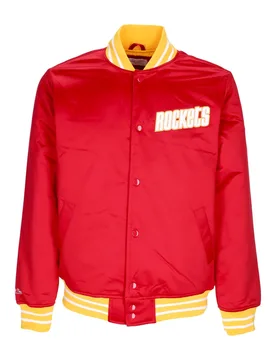 Giubbotto Bomber Uomo Nba Heavyweight Satin Jacket Houroc Original Team Colors - Mitchell & Ness - FashionsVida