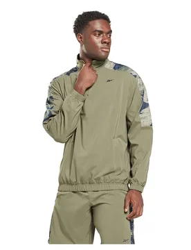 T-shirt à Manches Longues Camo Hunter Green S - Reebok - FashionsVida