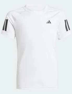 T-shirt da tennis Club Junior 14-15A White - Adidas - FashionsVida
