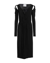 Vestido midi Mujer Negro 34,38,40,42,44 Mujer