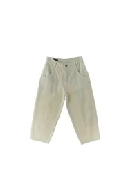 Jeans wide leg BABY BEIGE 6A