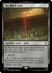 The Black Gate The Lord of the Rings Commander