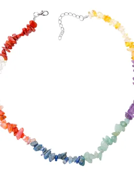 Chakra-Halskette mehrfarbig - walzvital - FashionsVida