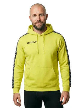 Sweat à Capuche Terry Band Yellow 3XL ,Femme - Givova - FashionsVida