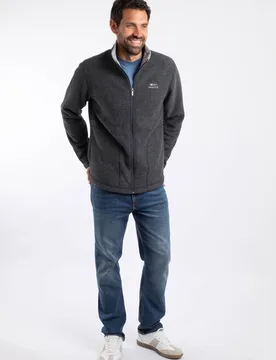 Shires Mens Full Zip Grid Fleece - Weird Fish - FashionsVida
