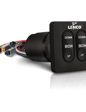 Standard Integrated Switch Kit For Single Actuator System Black One Size unisex - Lenco Marine - FashionsVida