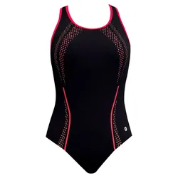 Sabah Classic Back Swimsuit Black 38 Women