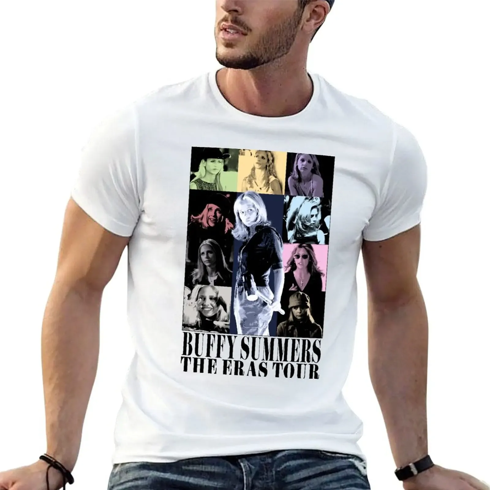 TS Buffy Summers T-Shirt Casual Basic Short Sleeve T-Shirt - Aliexpress - FashionsVida