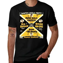 Winter Dance Party 1959 T-Shirt Relaxed Fit Casual Short Sleeve Top T-Shirt