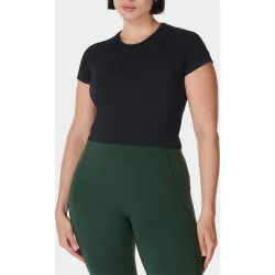 Camiseta de mujer Athlete Crop Seamless Workout