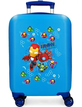 Maleta De Cabina 50 cm Iron Friends ABS rígida con capacidad de 28,4L - Personajes - FashionsVida