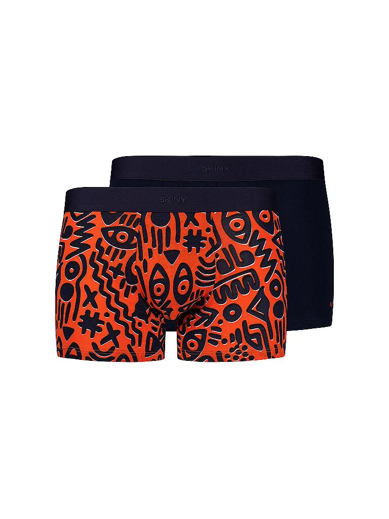 Pants confezione da 2 COTTON MULTIPACK kuranyiflames slection nero S - Skiny - FashionsVida