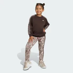 Set maglia oversize e leggings x Liberty London 6-7A Aurora Coffee / Multi / Multicolor / Wonder Taupe