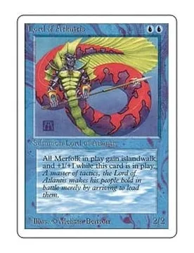 Lord of Atlantis Unlimited - Magic: The Gathering - FashionsVida
