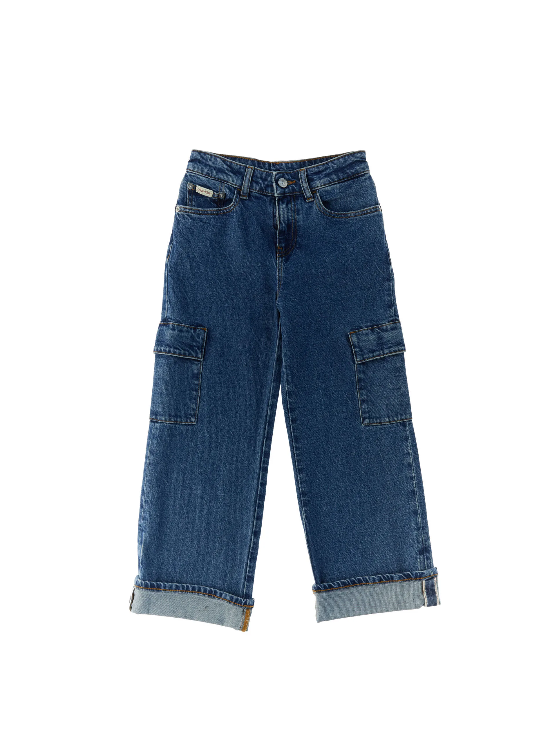 Calvin Klein Jeans cargo BLU 8 - Calvin Klein - FashionsVida