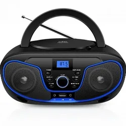 Radio Cd Dw3012 Black/Blue One Size unisex