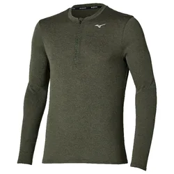 Core Impulse Half Zip Long Sleeve T-shirt Forest Night 2XL Men