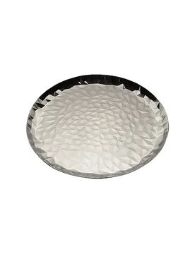 Vassoio JOY N. 3 Rotondo Acciaio Inossidabile 40cm argento - Alessi - FashionsVida