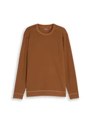 Structured garment dye longsle male
