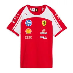 Maglietta A Maniche Corte Sf Ferrari Replica Red XL