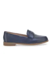 Mocassini Blu Con Bocca di Leone 02 M 37