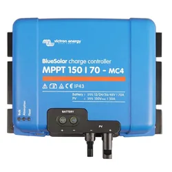 Blue Solar Mppt 150/70-mc4 Regulator Blue / Black One Size unisex
