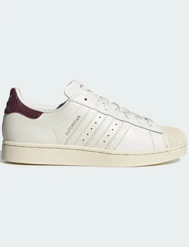 SCARPA SUPERSTAR II 45 1/3 Core White / Maroon / Cream White - Adidas - FashionsVida