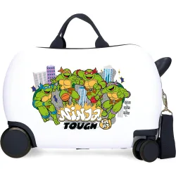 Maleta infantil 2 ruedas multidireccionales Ninja Attack con capacidad de 28L