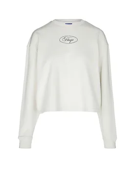 HUGO Sweater weiss L damen - Hugo Boss - FashionsVida