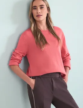 Basic Pullover female Pink - Street One - FashionsVida