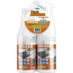 Pack Quitagrasas Ahorro 750 ml x 2