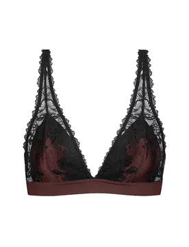 BH ohne Bügel POETRY DREAM hot maroon braun XL Damen - Mey - FashionsVida