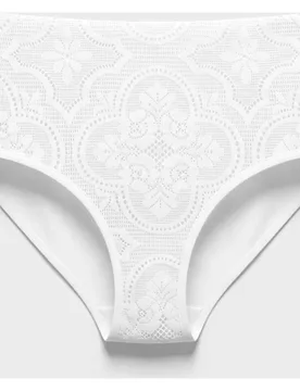 Braguita bikini alta tejido estampado - Gisela - FashionsVida