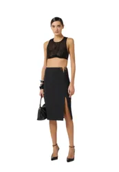 TOP Donna CON CRISTALLI RICAMATI