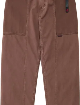 Pantalon décontracté en coton biologique - Gadget Pant Brown Pigment en Coton - Taille XL - Marron - Gramicci - FashionsVida